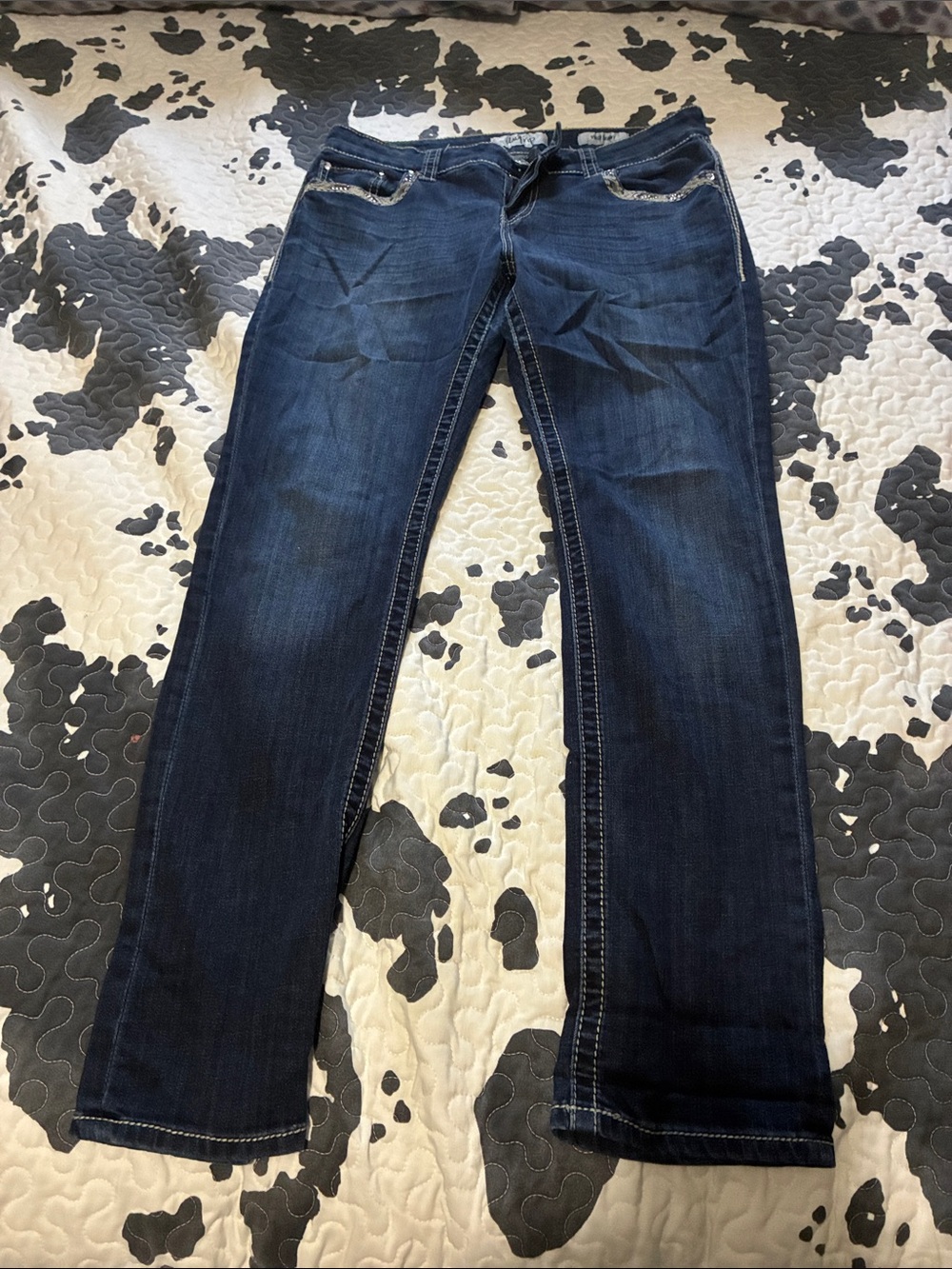 Daytrip Dark Blue Skinny Jeans